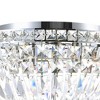 CWI Lighting Stefania 5 Light Bowl Flush Mount With Chrome Finish - 4 of 4