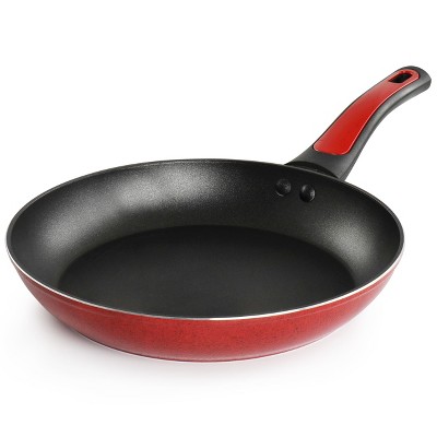 Oster 7 Piece Red Non-Stick Aluminum Cookware Set