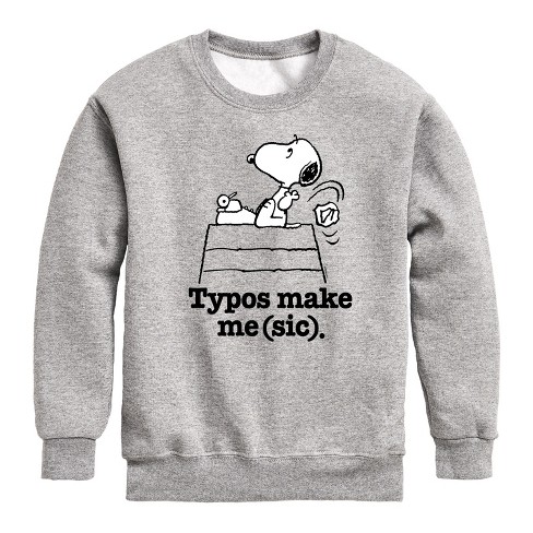 Snoopy crewneck sale