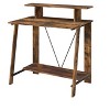 HomeRoots 32" Brown Writing Desk - 4 of 4
