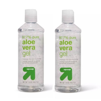 Aloe Vera Gel Clear - 16oz/2pc - Up Up™ : Target