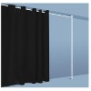 Room Dividers Now 24ft x 36 ft Curtain Divider Stand - Black - 4 of 4