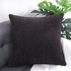 PiccoCasa Luxury Corduroy Corn Striped Cushion Soft Throw Pillow Case - 2 of 4