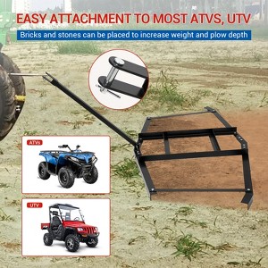 Stainless Steel Lawn Leveler, Leveling Tool, Level Yard Tool Backyard, Garden, , Golf Course, Level Soil or Dirt Ground Surface - 1 of 4