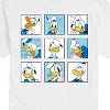 Men's - Disney - Donald Grid Short Sleeve Graphic T-Shirt - 2 of 4