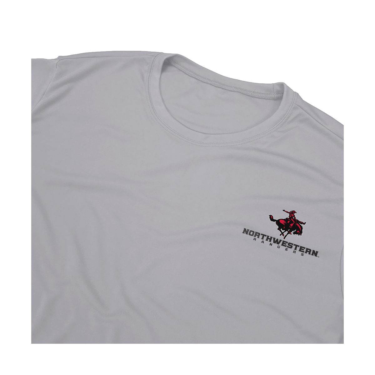 Men's Northwestern Oklahoma State University Men's Sport Active T-Shirt Left Chest Collegiate Logo - thumbnail 5
