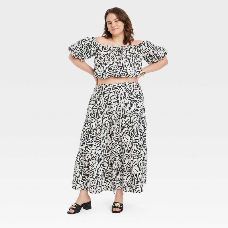 Women's Taffeta Maxi Skirt - A New Day™, 4 of 13