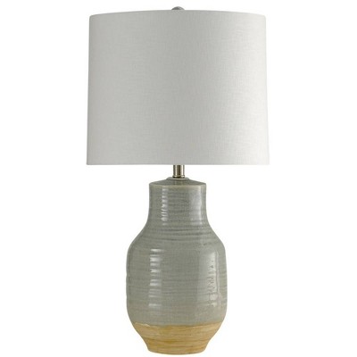 Prova Ceramic Table Lamp Gray  - StyleCraft