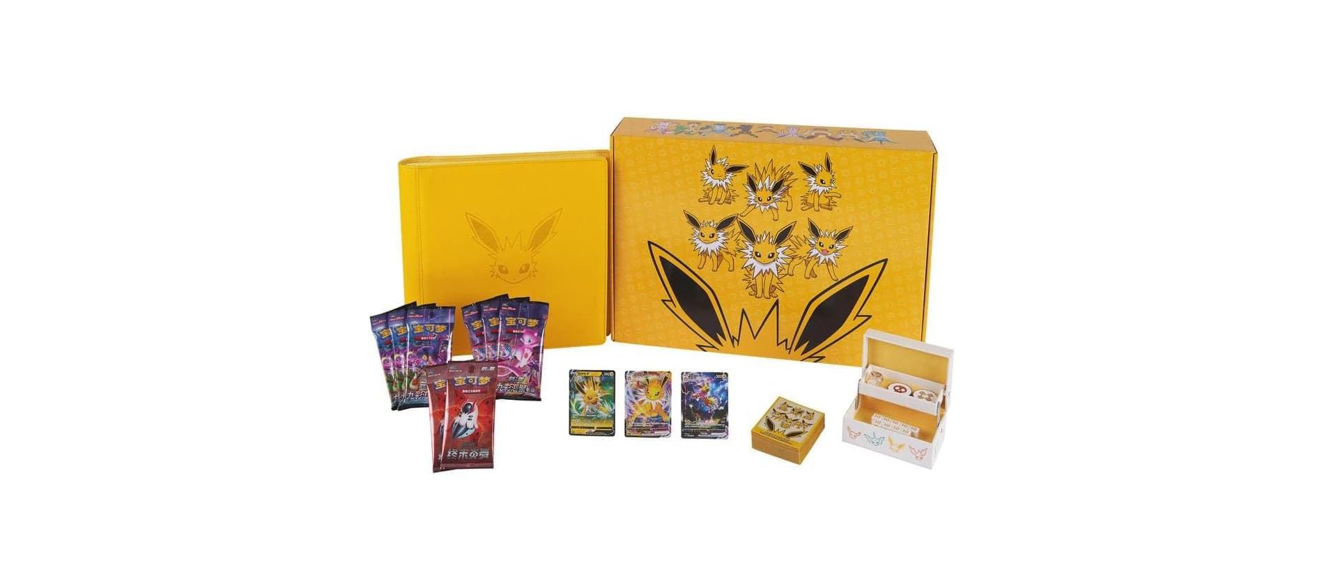 Pokemon Card Game Eevee GX Collection Box (Chinese) - Jolteon