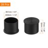 Unique Bargains Non-Slip Noise Reduction Non-Marking Furniture Chair Leg Caps - 2 of 4