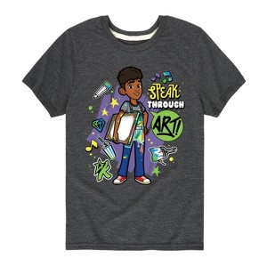 Boys' - Karma's World - Speak Through Art Winston Short Sleeve Graphic T-Shirt - 1 of 4