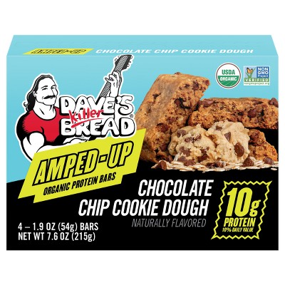 Dave's Killer Bread Amped-Up Protein Chocolate Chip Cookie Dough - 7.6oz