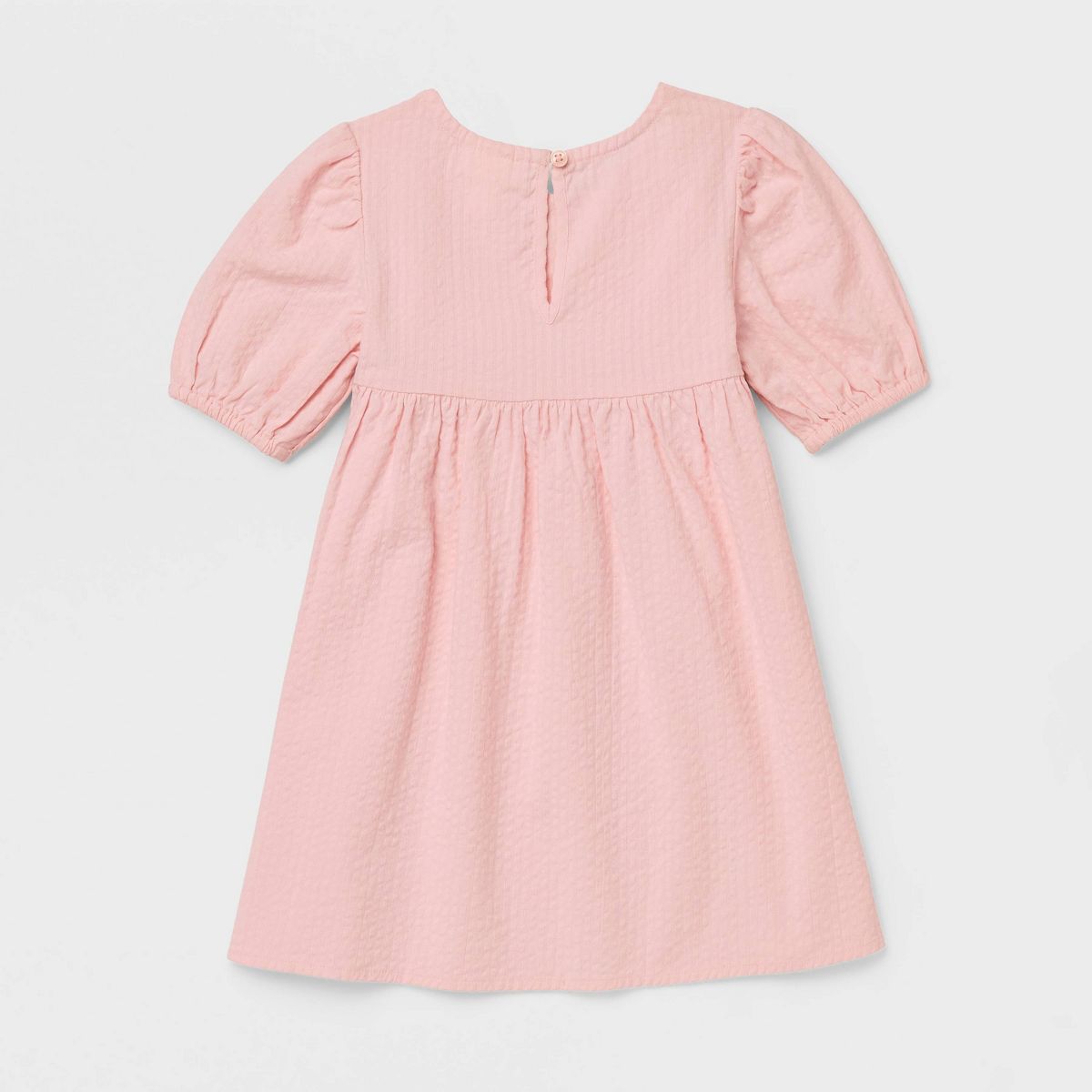 Baby & Toddler Girls' Floral Cording Short Sleeve Dress - Cat & Jack™ - thumbnail 7