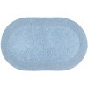 Double Ruffle Collection Cotton Ruffle Pattern Tufted Bath Rug - Home Weavers - 2 of 4