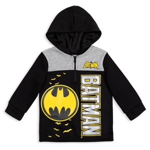 DC Comics Justice League Batman Fleece Hoodie Little Kid to Big Kid - 1 of 4