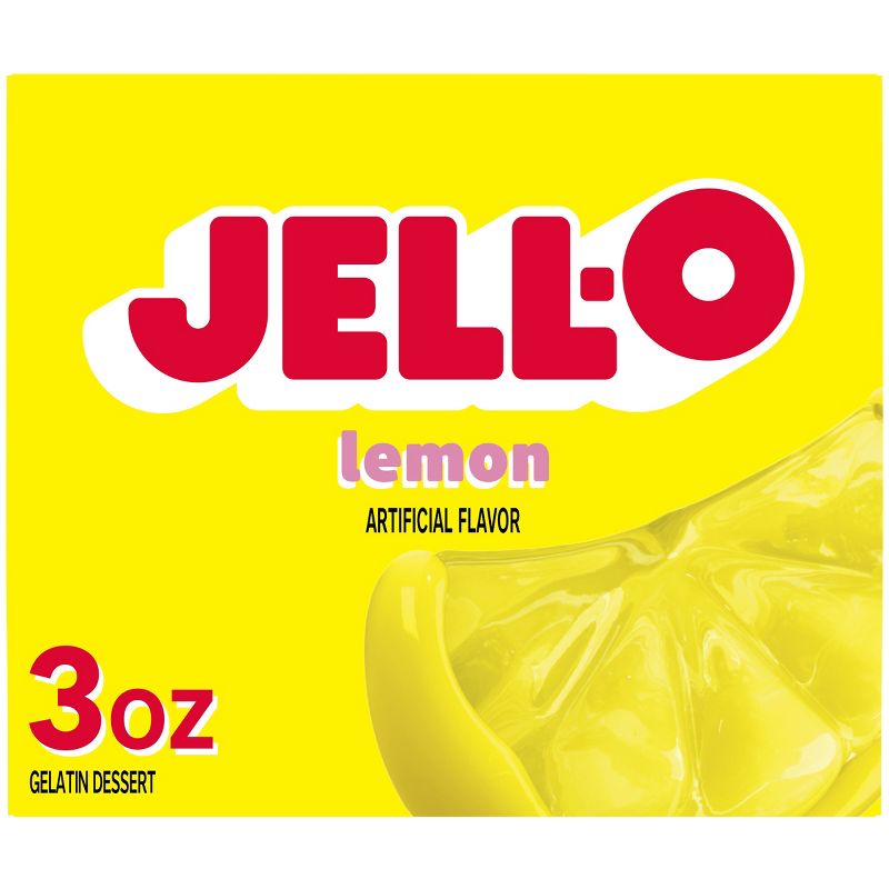 JELL-O Lemon Gelatin - 3oz, 1 of 20