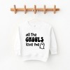 The Juniper Shop All The Ghouls Ghost Toddler Graphic Sweatshirt - 2 of 3