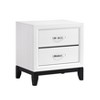 Kumasinova 2/5 Drawer Dresser,Chic Bedroom Storage Cabinet,Wooden White Finish Chests of Drawers for Bedroom,1 Piece - 4 of 4