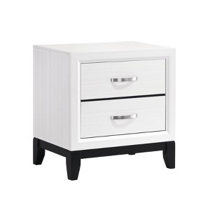 NicBex Dovetail Drawers for Bedroom,White Chest of Drawers with Storage,Modern Wood Dressers for Closet,Living Room,Hallway,White - 1 of 4