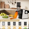 Topteng Meat Grinder, Stand Mixer with 3 Blades, Sausage Stuffer Tube & Kubbe Kit - 3 of 4