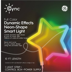 GE 10' Cync Dynamic Effects Neon Rope - 1 of 4
