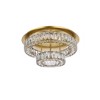 Elegant Lighting Monroe 2 - Light Flush Mount in  Gold - 2 of 4