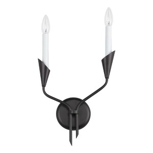 Maxim Lighting Calyx 2 - Light Wall Light in  Black - 1 of 4