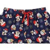Disney Men's Mickey and Friends Santa Hat AOP Lounge Sleep Pajama Pants - 4 of 4