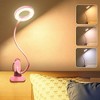YEERSWAG Flexible Gooseneck Clip-On Desk Lamp with USB Powered - 2 of 4