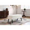 NicBex Storage Ottoman Bench for Bedroom,Leather and Linen Storage Bench with Solid Wood Legs,Ottoman for Living Room,Bedroom,Entryway - 2 of 4