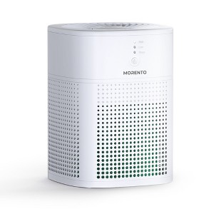 MORENTO Air Purifiers for Bedroom for Smoke, Small Air Purifier with Sleep Mode - 1 of 4
