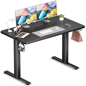 GTRACING Electric Standing Desk, 28"-46" Height Sit Stand up Desk with Memory Preset Controller, Height Adjustable Ergonomic Home Office Computer Desk - 1 of 4