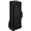 Gator GTKP61-BLK Transit Series Protective Gig Bag for 61-Note Keyboards; Charcoal Black With Electric Blue Interior - 3 of 4