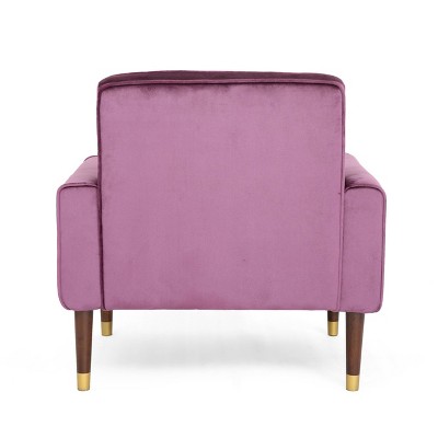 Bourchier Blue Velvet Modern Glam Chaise