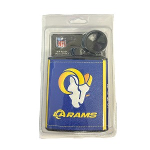 NFL 2pc Flask with Funnel, 7oz, Los Angeles Rams - 1 of 1