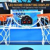 SereneLife Arcade Basketball Game Indoor Shootout, Heavy Duty Foldable Dual Hoop with Electronic Shot Scoreboard, - image 4 of 4