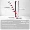 Farm Jack,33"/48"/60" High Lift Farm Jack,7000 lbs Capacity Ratcheting Off Road Farm Jack, Utility Heavy-Duty Farm Jack for Tractor, Truck, SUV - 4 of 4