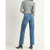 Women's Stretchy Straight Jean - JUST BLACK DENIM - 3 of 4