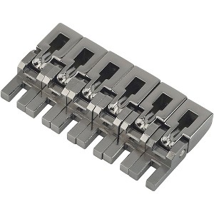 Floyd Rose Saddle Set (Set of 6) Black Nickel - 1 of 1