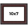PosterPalooza | Photo Size Linear Brown Picture Frame - UV Acrylic, Foam Board Backing, Hanging Hardware - 2 of 4