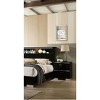 NicBex Nightstand with 2 Drawers,Modern Side Table with Chrome Handles,Bedside Table for Bedroom,Living Room - 4 of 4