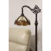 Amora Lighting Tiffany Style Geometric Reading Lamp 62" Tall - 2 of 2