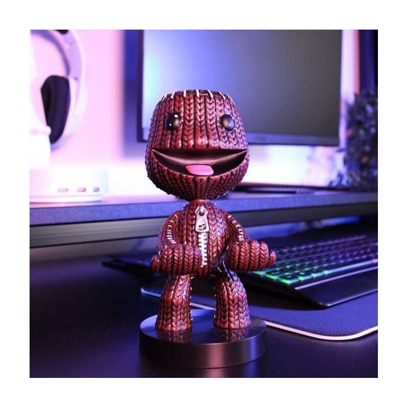 Sony PlayStation Cable Guy Phone and Controller Holder - Sackboy, 3 of 10