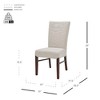 New Pacific Direct Milton Fabric Chair, (Set of 2) - 2 of 4