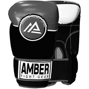 Amber Fight Gear Force Boxing Gloves – PU Leather, Multi-Layer Foam, Wrist Support for Training, Sparring & Kickboxing. - 1 of 3