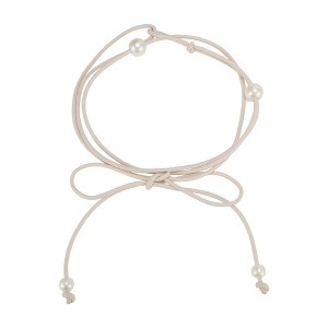 Unique Bargains Christmas Four Pearl Thin Festival Wrap Belt 1 Pc - 1 of 4