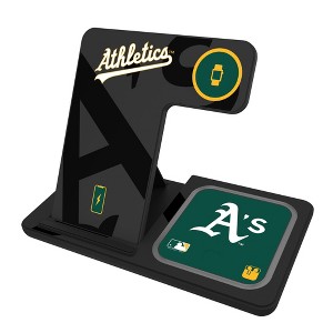 MLB American League Teams Monocolor Tilt 15-Watt 3 in 1 Charging Station - 1 of 4
