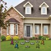 Big Dot of Happiness Set the Pace - Running - Runners and Shoe Lawn Decor - Outdoor Track, Cross Country or Marathon Party Yard Decorations - 10 Piece - 2 of 4