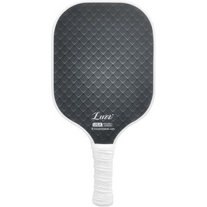 Luzz Pickleball Paddles, T700 Carbon Fiber Pickleball Paddle Sandblasted Surface with Honeycomb Core Pickle Ball Rackets for Ultimate Spin & Control - 1 of 4