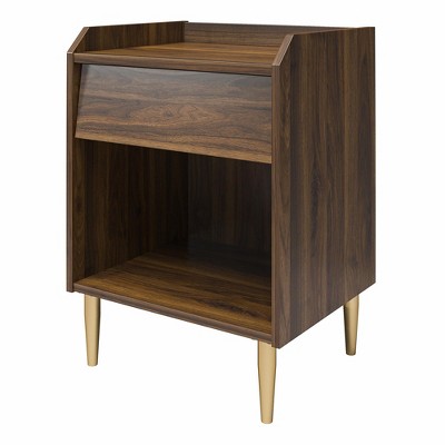 Image of Little Seeds Remy Nightstand, Walnut